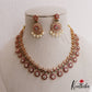 Premium Floral Motifs Jadau Necklace NC3066