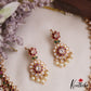 Premium Floral Motifs Jadau Necklace NC3066