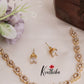 Simple CZ Sparkling Victorian Necklace NC2403