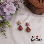 Royal Jadau Drop Earrings E747