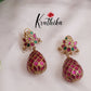 Royal Jadau Drop Earrings E747