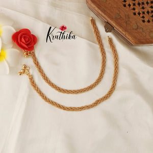 Simple Gold Anklets A21