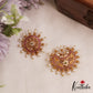 Pretty Floral Leaf Motifs Chandra Surya Kemp Hair Ornaments J399