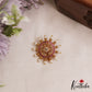 Pretty Floral Leaf Motifs Chandra Surya Kemp Hair Ornaments J399