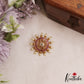 Classic Floral Motifs Chandra Surya Jadau Hair Ornaments J402