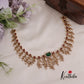 Simple AD Leaf Floral Victorian Necklace NC2376 (Available in 2 Colours)