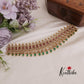 Luxury Bridal Kemp Choker with Green Beads Drops NC2373