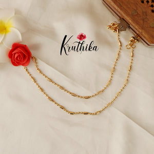 Simple Gold Anklets A35