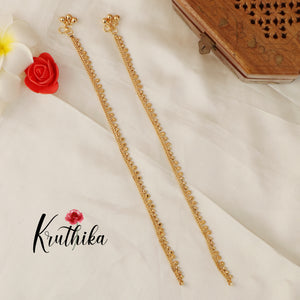 Simple Gold Anklets A37