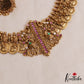 Premium Antique Peacock Motifs Lakshmi Kasu Necklace NC3051