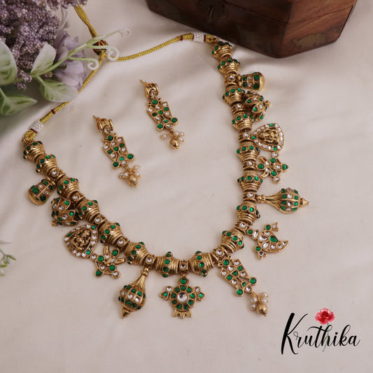 Royal AD Kundan Jadau Necklace Set NC2349