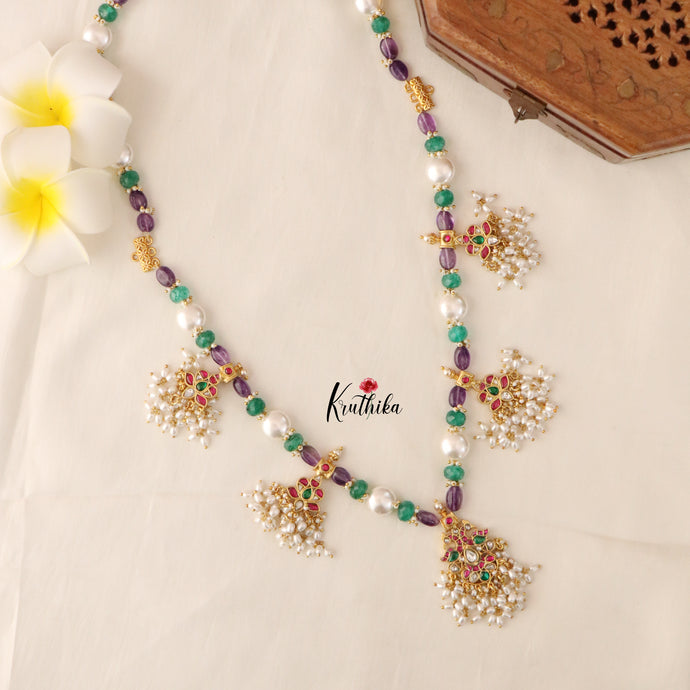 Beautiful Beads Jadau Mala LH621