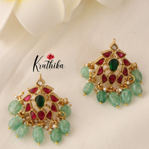 Premium Jadau Earrings EC395