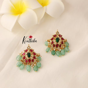 Premium Jadau Earrings EC395