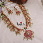 Beautiful Kundan Jadau Guttapusalu Haaram LH1969