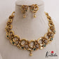 Classic Antique Floral Motifs Necklace NC3071