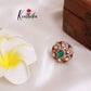 Trendy AD/Victorian Finger Ring R29 (Available in 2 colours)