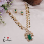 Royal AD Peacock Moissanite Haaram LH1992