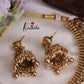 Beautiful Kasu Budget Friendly Jadau Necklace with Golden Beads Drops NC2384