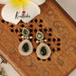 Beautiful Two Layer AD/Victorian Necklace-Green NC1247 (Available in Two Designs)