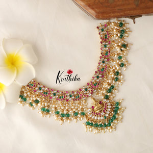 Premium Lakshmi Jadau Necklace NC1413