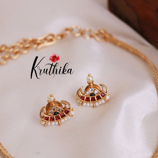 Pretty Jadau Pendant Chain Set NC1835