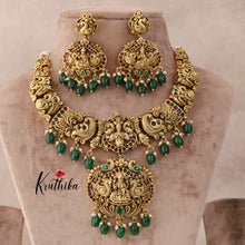 Beautiful Lakshmi Peacock Necklace NC1684