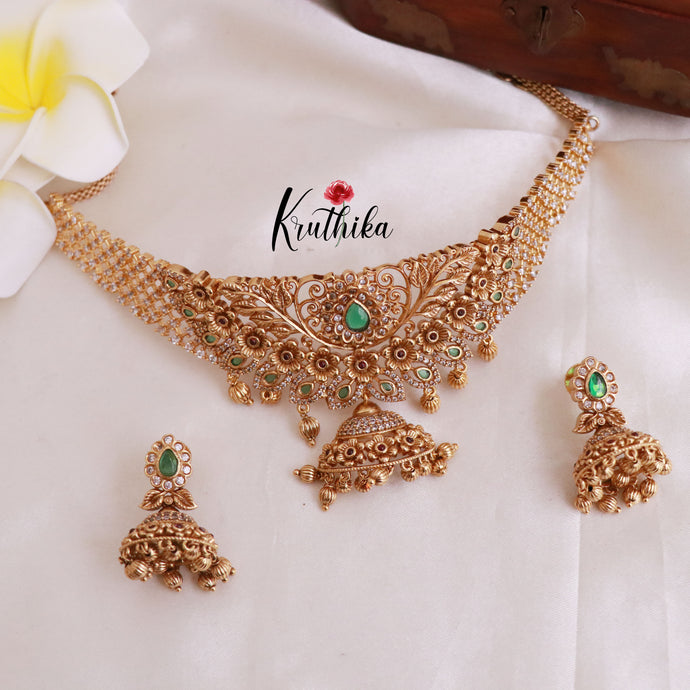 Pretty Cutwork AD Chocker NC1839