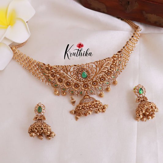 Pretty Cutwork AD Chocker NC1839