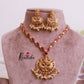 Pretty AD Lakshmi Necklace NC1838 (Available in 2 Colours)