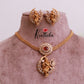 Pretty AD Krishna chain set NC1837 (Available in 2 colours)