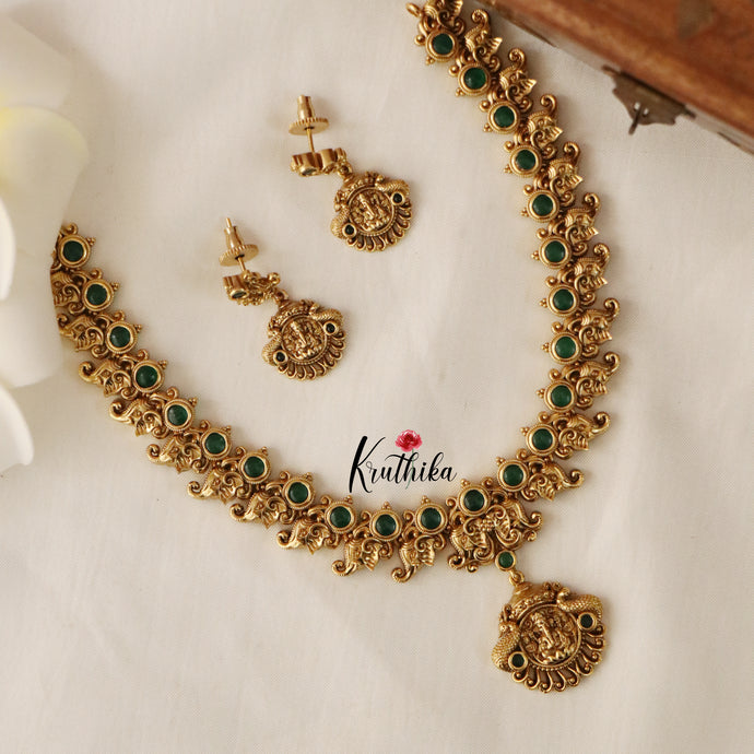 Pretty Ganesh Necklace NC1249