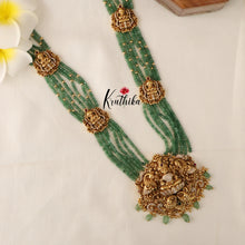 Elegant Onyx Beads Lakshmi Haaram LH630