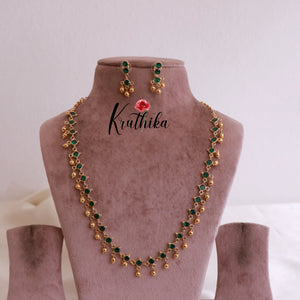 Trendy Gold Finish AD Necklace NC1827