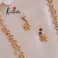 Trendy Gold Finish AD Necklace NC1827