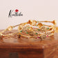 Simple Lakshmi AD Bangles (set of four) B169