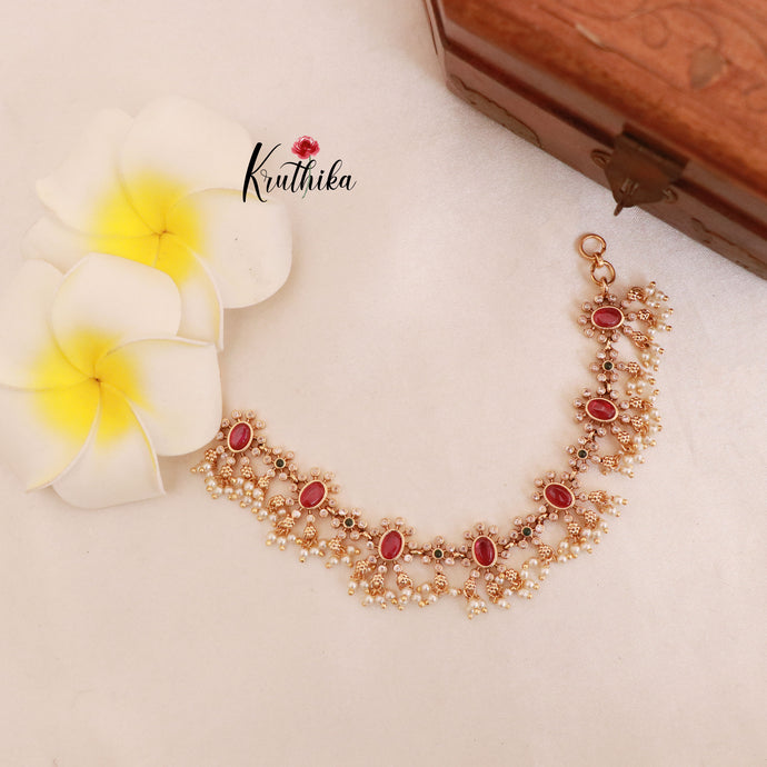 Premium AD pearl ear chains EC57