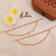 Two lines pearl earchains EC41