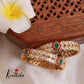Beautiful uncut stones bangles B40