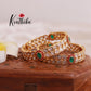 Beautiful uncut stones bangles B40