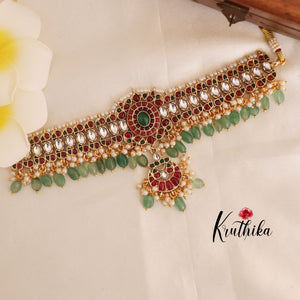 Elegant Kempu Kundan Chocker NC1760