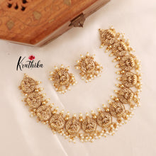 Simple Pretty Lakshmi Coin Necklace NC1741