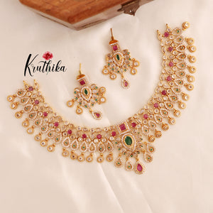 Beautiful Cutwork Necklace NC1736