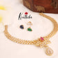 Beautiful CZ changeable stones Necklace NC1794