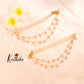 Gorgeous five layers pearl Earchains EC79