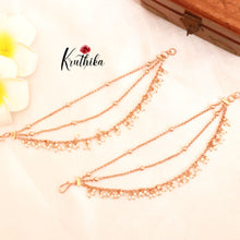 Pretty pearl earchain EC81