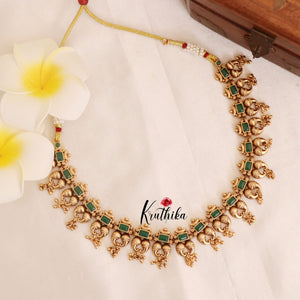 Simple Jadau Ghunghroo Necklace NC1776