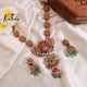 Grand Lakshmi Peacock Jadau Mossanite Haaram LH1788