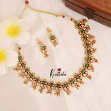 Simple Jadau Ghunghroo Necklace NC1776