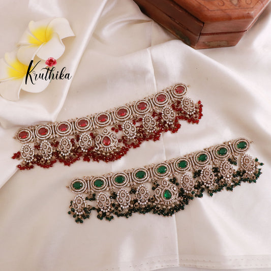 Elegant AD/Victorian Chocker NC1807 (Available in 2 Colours)